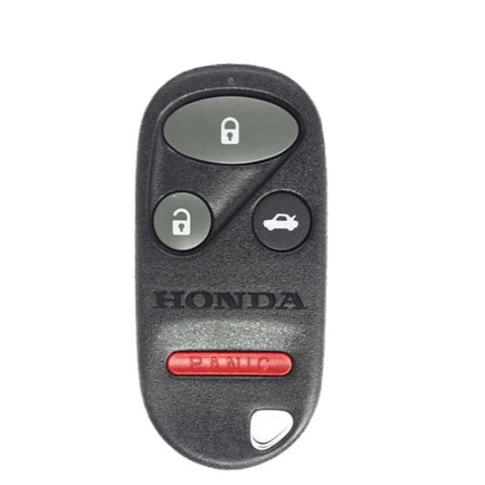 1998-2002 Honda Accord / 4-Button Keyless Entry Remote / PN: 72147-S0K-A02 / KOBUTAH2T (OEM Refurb)