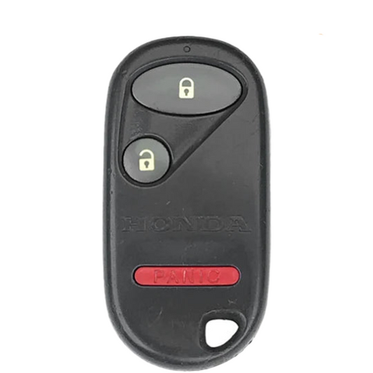 2001-2007 Honda Civic / Pilot / 3-Button Keyless Entry Remote / PN: 72147-S5A-A01 / NHVWB1U523 (OEM Refurb) / (OR-HON004)