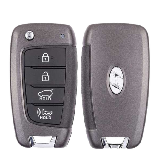2021-2022 Hyundai Tucson / 4-Button Flip Key / PN: 95430-N9010 / TQ8-RKE-4F40 (OEM)