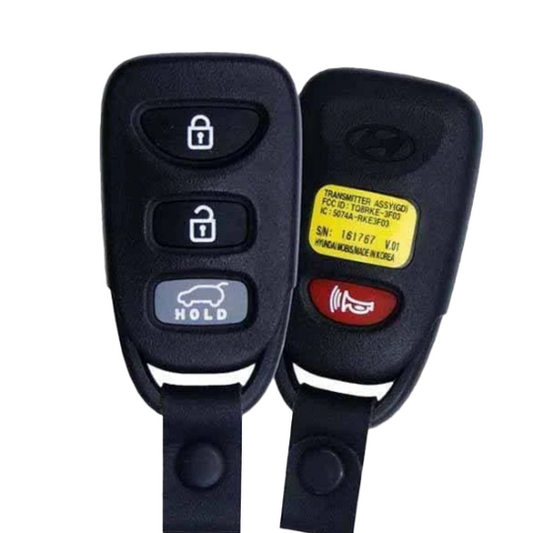 2012-2017 Hyundai Elantra / 4-Button Keyless Entry Remote / PN: 95430-A5200 / TQ8RKE-3F03 (OEM Refurb)