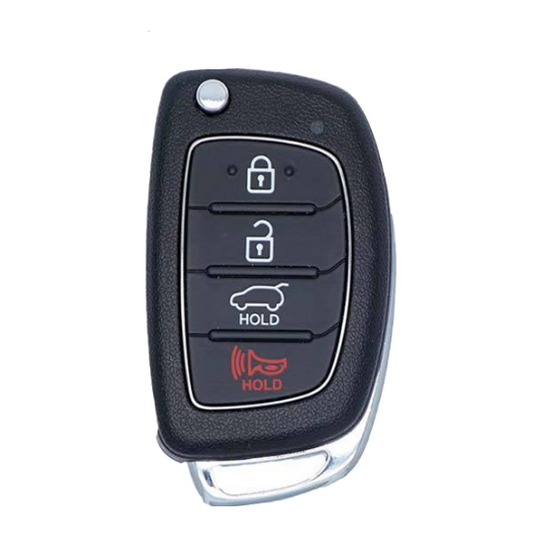 Hyundai Sonata 2017-2019 OEM 4 Button Flip Key TQ8-RKE-4F25 (95430-C1200)