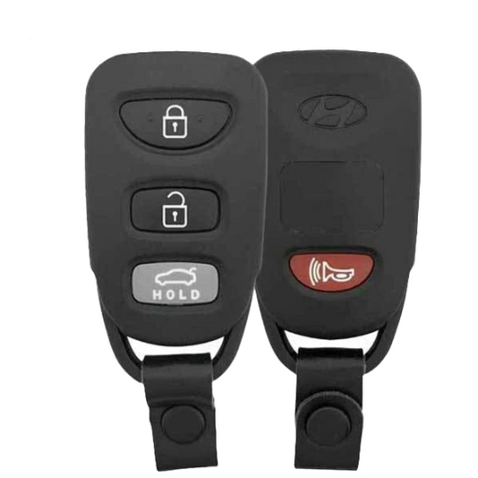 2006-2010 Hyundai Sonata / Elantra / 4-Button Keyless Entry Remote / PN: 95430-3K200 / OSLOKA-310T (OEM Refurb)