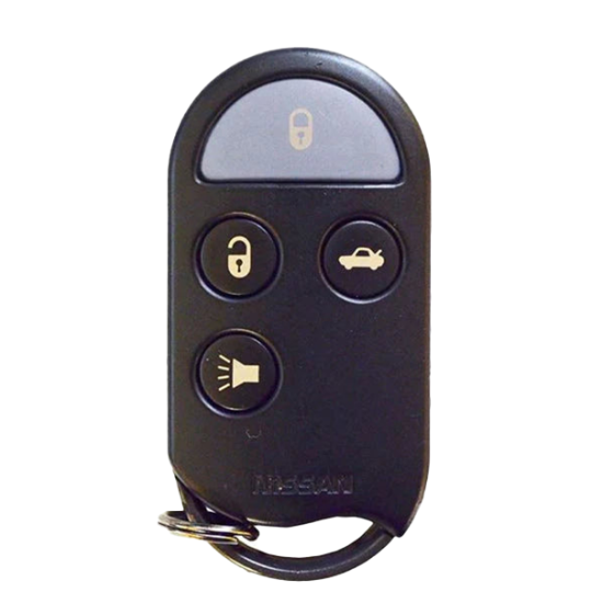 1995-1999 Nissan Infiniti / 4-Button Keyless Entry Remote / PN: 28268-40U20 / A269ZUA078(OEM REFURB)