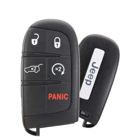 2014-2023 Jeep Grand Cherokee / 5-Button Smart Key / PN: 68143505AC / M3N40821302 (OEM Refurb