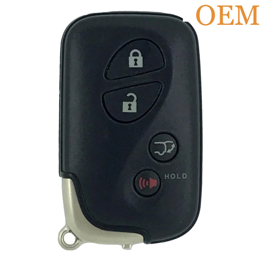 2008-2016 Lexus / 4-Button Smart Key / PN: 89904-60061 / HYQ14AAB (OEM Recase) (E-Board)