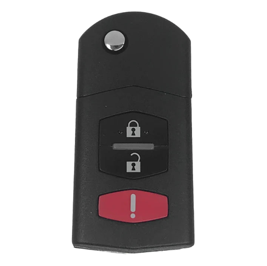 Mazda Miata MPV 2004-2007 OEM 3 Button Flip Key Remote OUCG8D-335A-A