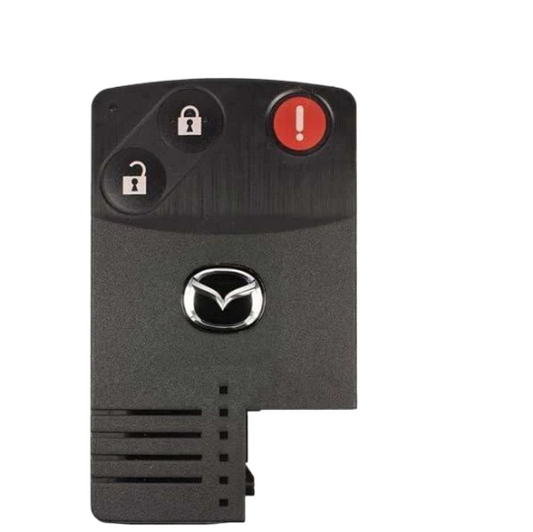 2006-2009 Mazda / 3-Button Smart Card Key / PN: TDY2-67-5RYA / BGBX1T458SKE11A01 (OEM)