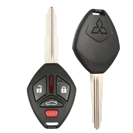 2007-2012 Mitsubishi Eclipse Galant / 4-Button Remote Head Key / MIT3 / PN: MN141545 / OUCG8D-620M-A (OEM Refurb)
