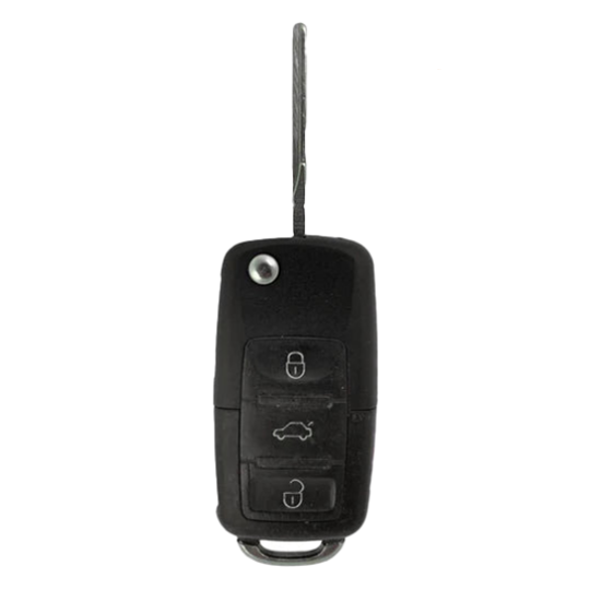 Volkswagen 1998-2001 OEM 4 Button Flip Key Remote NBG735868 T / 1J0 95 ...