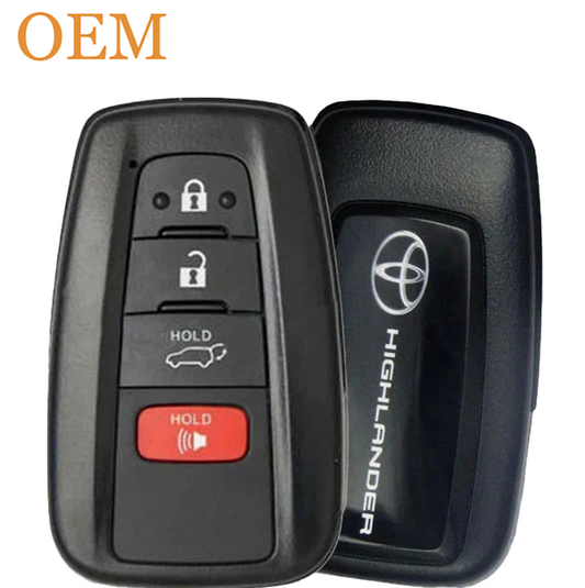 2021-2022 Toyota Highlander / 4-Button Smart Key / PN: 8990H-0E380 / HYQ14FLA (OEM)