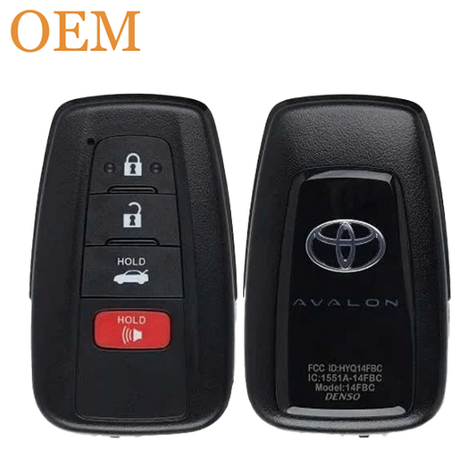2020-2022 Toyota Avalon / 4-Button Smart Key / PN: 8990H-07070 / HYQ14FBC-0351 (OEM)