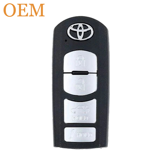 2017-2020 Toyota Yaris IA / 4-Button Smart Key / PN: 89904-WB001 / WAZSKE13D01 (OEM Refurb)
