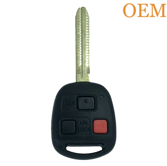 Toyota FJ Cruiser 2010-2015 OEM 3 Button Remote Head Key