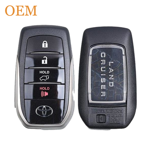 2018-2019 Toyota Land Cruiser / 4-Button Smart Key / PN: 89904-60M80 / HYQ14FBA / Board 2110 (OEM)
