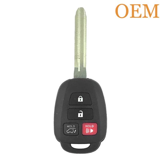 Toyota RAV4 2013-2018 OEM 4 Button Remote Head Key HYQ12BDM (H Chip)