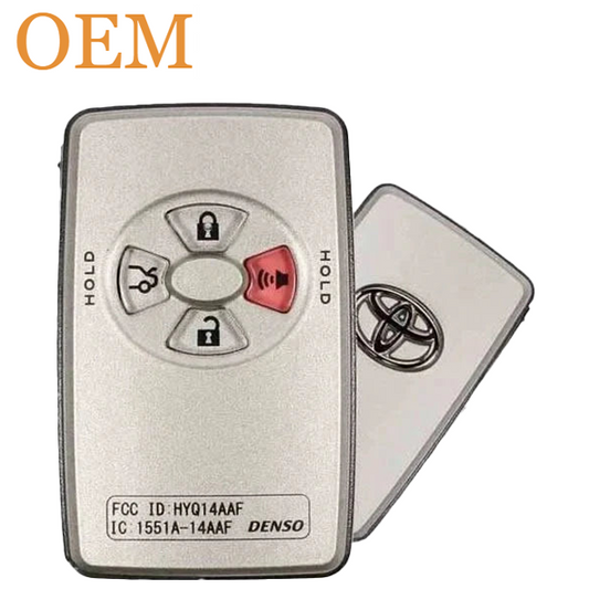 2005-2007 Toyota Avalon / 4-Button Smart Key / PN: 89904-07030 / HYQ14AAF (OEM)