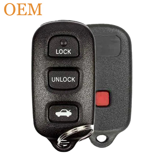 1998-2004 Toyota Avalon / 4-Button Keyless Entry Remote / PN: 89742-AC050 / HYQ12BAN (OEM Recase)