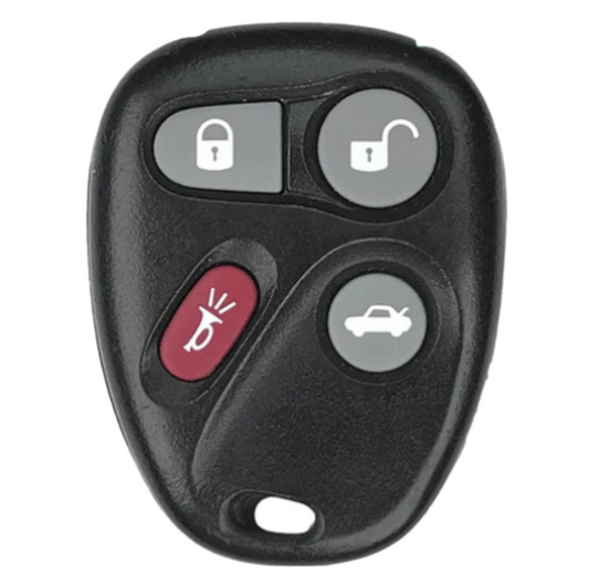 GM 2001-2005 OEM 4 Button Keyless Entry Remote KOBLEAR1XT | No Driver