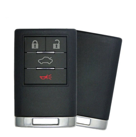 2008-2013 Cadillac DTS CTS / 4-Button Smart Key / PN: 22889449 / OUC6000066 (AFTERMARKET)