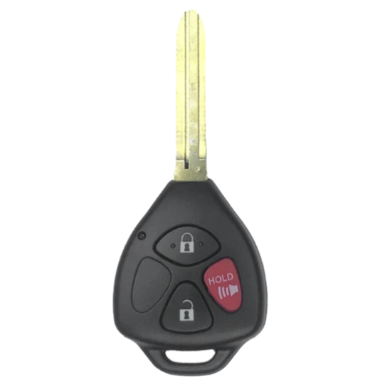 2007-2013 Toyota Scion / 3-Button Remote Head Key / PN: 89070-21050 / MOZB41TG (4D 67 Chip) (OEM Recase)