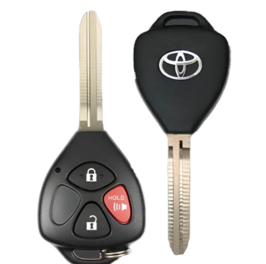 2009-2016 Toyota Venza Matrix / 3-Button Remote Head Key / PN: 89070-02640 / GQ4-29T (G Chip) (OEM Refurb)