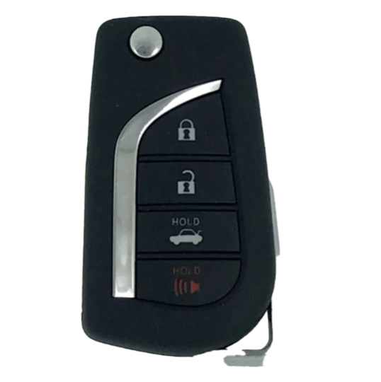 Toyota Camry Corolla 2018-2023 OEM 4 Button Flip Key HYQ12BFB / HYQ12BGF (Super Chip)