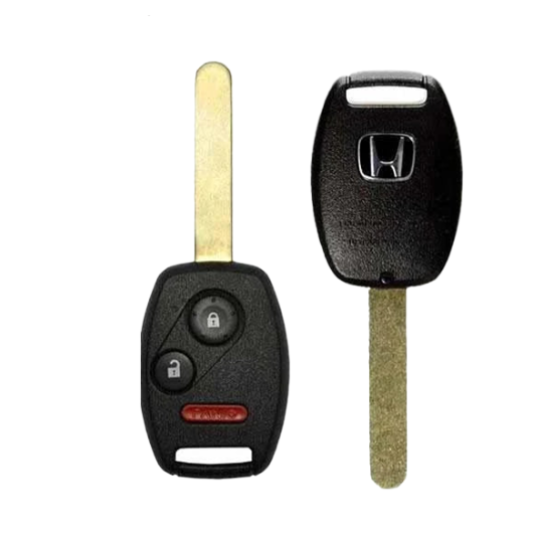 2005-2014 Honda / 3-Button Remote Head Key / PN: 35111-SHJ-305 / OUCG8D-380H-A (OEM Recase)