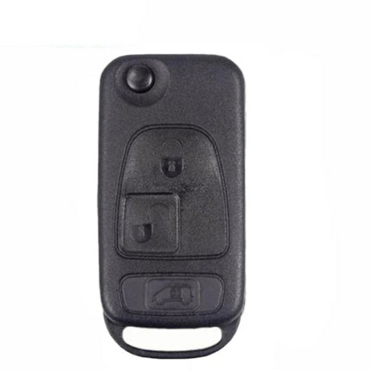 2007-2018 Mercedes / Dodge Sprinter / 3-Button Flip Key / HU64 / GMT46 Chip for KR55 Key Maker (AFTERMARKET)