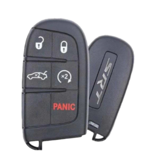 2011-2018 Dodge Charger Challenger / 5-Button Smart Key / PN: 5026676AC / M3N-40821302 (OEM Refurb)