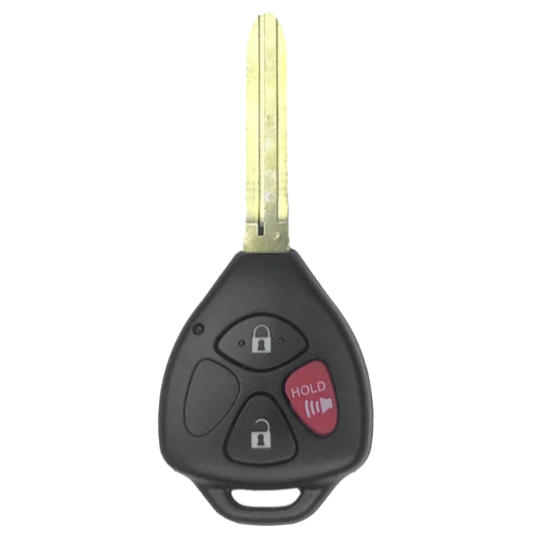 2008-2012 Scion xB / 3-Button Remote Head Key / PN: 89070-12380 / HYQ12BBY (OEM Recase)