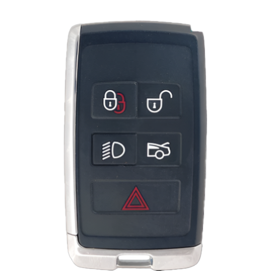 2017-2020 Jaguar E-Pace / 5-Button Smart Key / PN: J9C3-15K601-AG / K0BJXF18A / 315 Mhz (OEM Refurb)