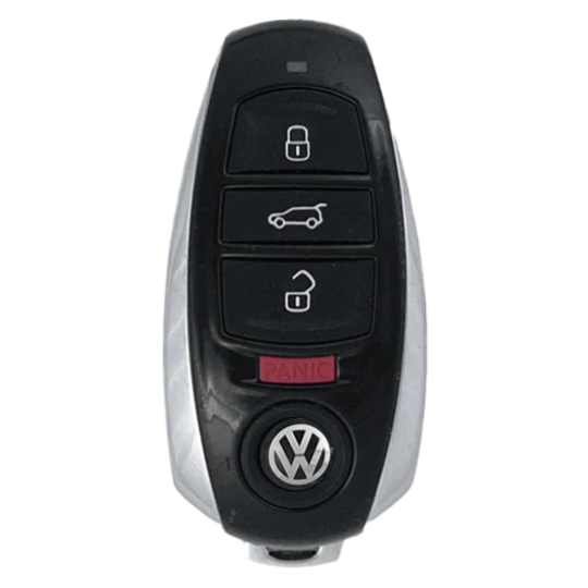 Vw Smart Key Volkswagen Touareg 2011-2017 OEM 4 Button Smart Key Proximity IYZVWTOU ...