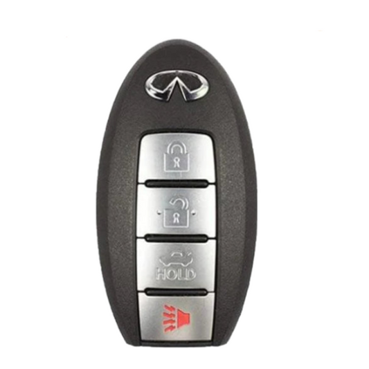 2006-2010 Infiniti M35 M45 / 4-Button Smart Key / PN: 285E3-EH12A / CWTWBU735 (OEM)