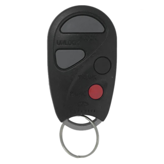 Infiniti I30 / Nissan Maxima 2001 OEM 4 Button Remote KBRASTU10 (Model/ A)