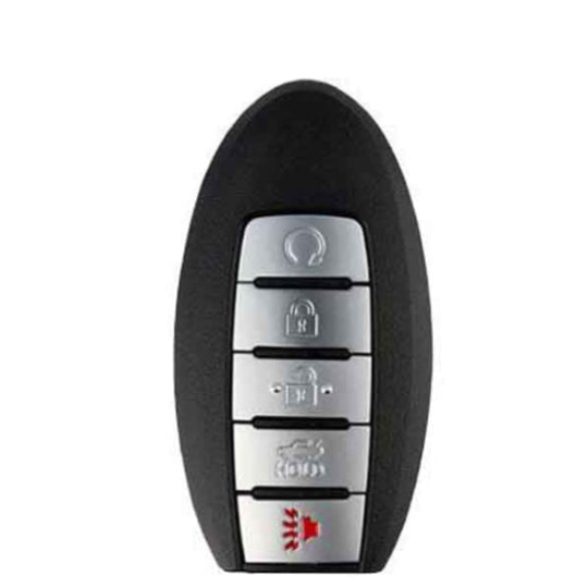 2016-2018 Infiniti / Nissan / 5-Button Smart Key / PN: 285E3-4RA0B / KR5S180144014 / (IC 204) (AFTERMARKET)