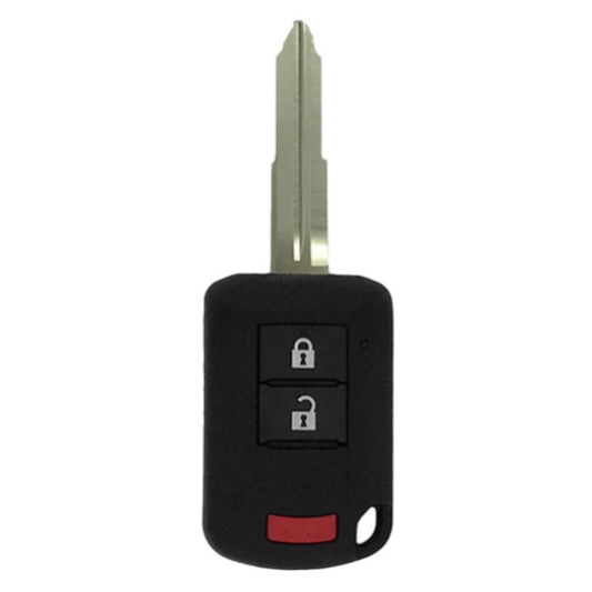 Mitsubishi Mirage 2014-2024 OEM 3 Button Remote Head Key OUCJ166N