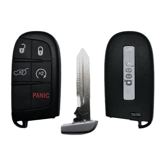 Jeep Grand Cherokee 2014-2021 OEM 5 Button Smart Key M3N-40821302 | 68143505AC