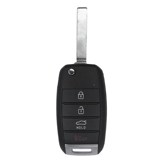 16 Kia Rio Key Kia Rio 2018-2019 OEM 4 Button Flip Key FCC: NYOSYEC4TX1611 PN: 95430 ...