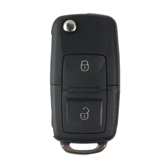Volkswagen Eurovan 1999-2004 OEM 2 Button Flip Key Remote NBG 735868 T