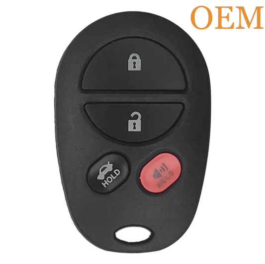 Toyota Avalon Solara 2004-2008 OEM 4 Button Keyless Entry Remote GQ43VT20T