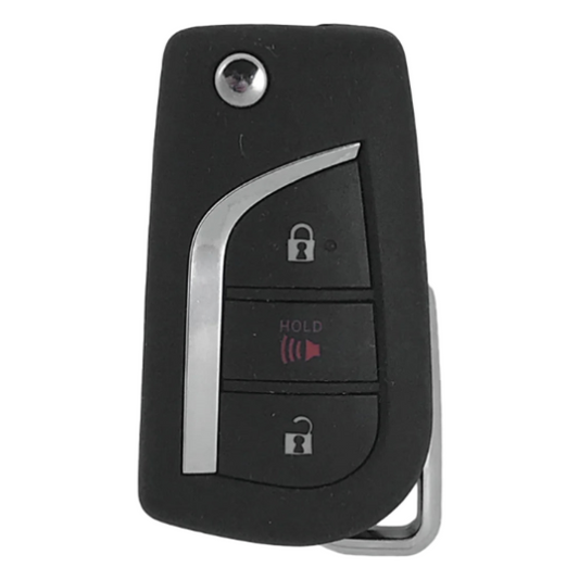 Toyota C-HR 2020-2021 OEM 3 Button Flip Key Remote MOZB3M2F2L (89070-4F082)