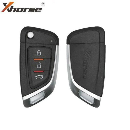 Knife Style / 3-Button Universal Remote Flip Key For VVDI Key Tool (Wired)