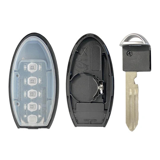 Nissan 5 Button Smart Key Shell Replacement Case For KR5S180144014 | Aftermarket