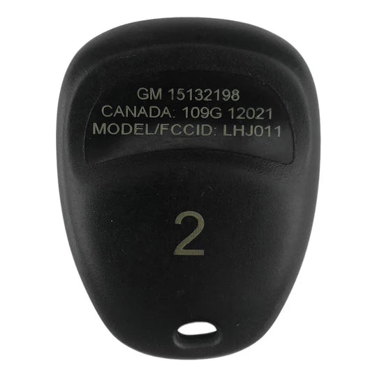 GM 2003-2007 OEM 3 Button Keyless Entry Remote FCC: LHJ011 | Driver 2