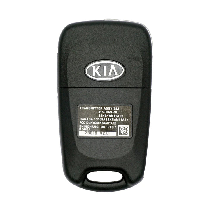 Kia Soul 2010-2013 OEM 3 Button Flip Key NYOSEKSAM11ATX / NY0SEKSAM11ATX (AM F/L)