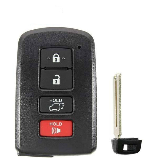 2013-2018 Toyota RAV4 / 4-Button Smart Key / PN: 89904-0R080 / HYQ14FBA / 0020 (AFTERMARKET)