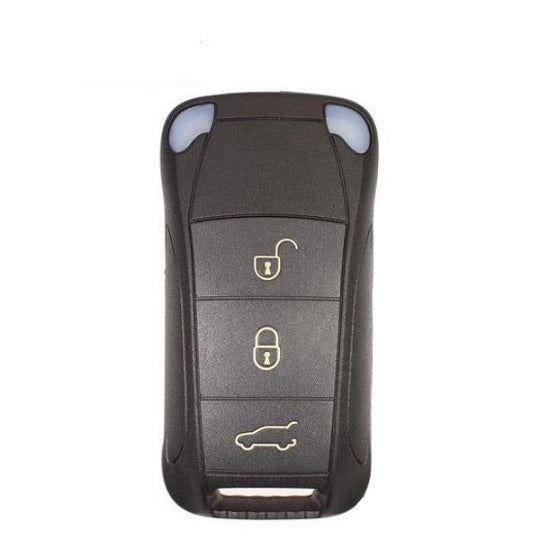 2004-2011 Porsche Cayenne / 4-Button Flip Key / 267-104-187 / KR55WK45032 / 315 MHz (AFTERMARKET)