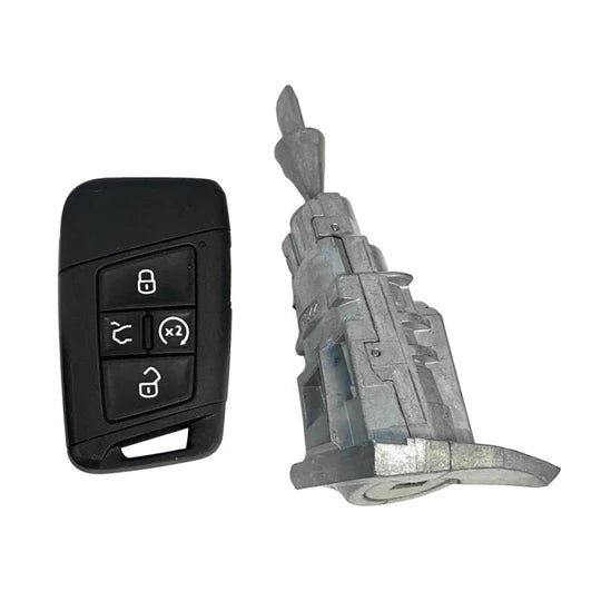 Volkswagen Jetta Tiguan 2020-2023 OEM 5 Button Smart KESSY Key and/or Cylinder Lock Package