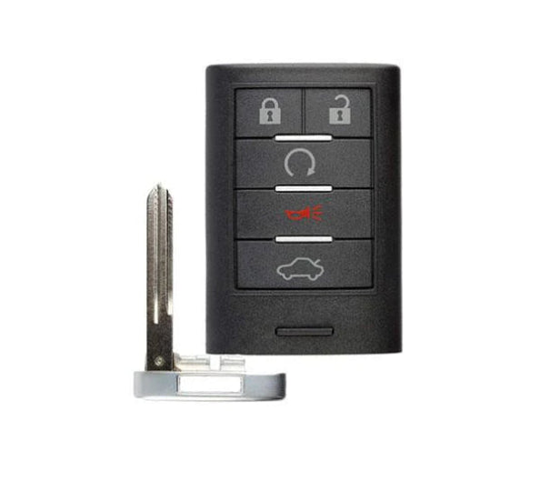 2008-2014 Cadillac CTS STS / 5-Button Smart Key / PN: 25943677 / M3N5WY7777A / (AFTERMARKET)