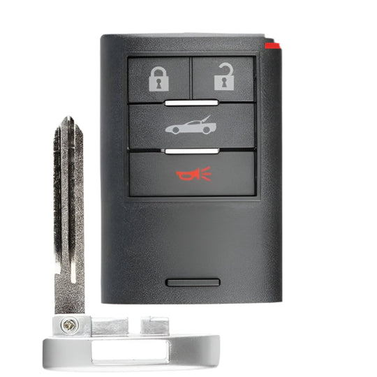 Ilco Look-Alike Chevrolet Corvette 4 Button Remote 2014-2019 PRX-CHEVY-4B3